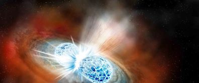 Neutron star collisions could briefly trap a bunch of cosmic ghosts