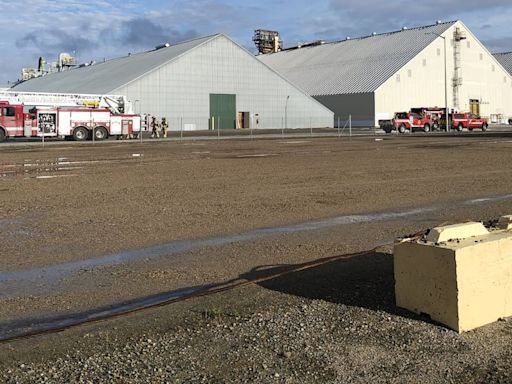 West Fargo Fire crews respond to fire at Cargill Inc.