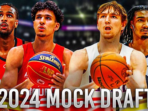 2024 NBA Mock Draft: All 30 1st-round picks with regular season over