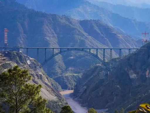 Chenab Rail Bridge opening for train travel: Date, update, features, train routes - Chenab Rail Bridge travel