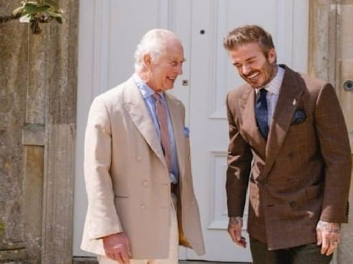 ‘Make Sir David Happen!’: David Beckham and King Charles Meet-Up Sparks Knighthood Rumors for Soccer Legend