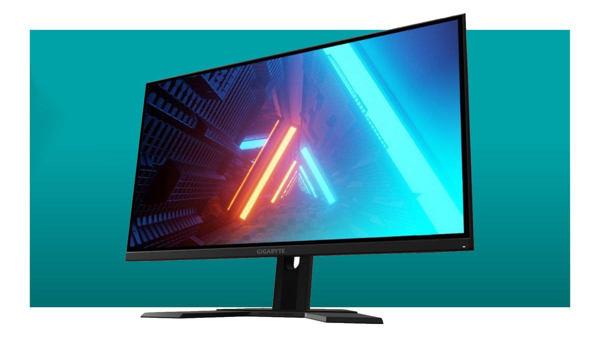 This punchy HDR400 1440p Gigabyte gaming monitor has an IPS panel and rocks 144 Hz refresh for just $200