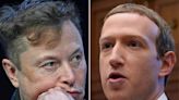 Elon Musk says he's 'up for a cage match' with Mark Zuckerberg. It's the latest jab in a nearly 7-year feud between the two CEOs.