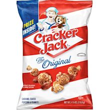 Cracker Jack Original Caramel Coated Popcorn & Peanuts, 4.125 oz Bag ...