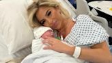 Mum divides opinion after turning up in full glam for C-section