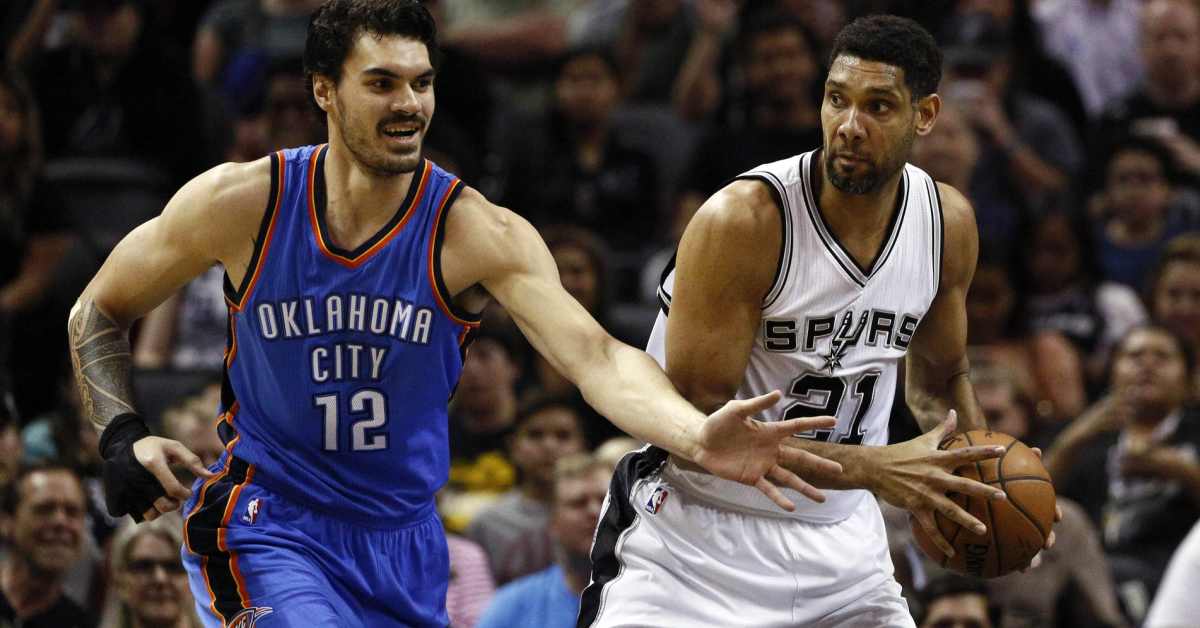 How Steven Adams was caught off guard by Tim Duncan’s unassuming vibe