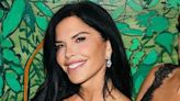 Lauren Sanchez, 54, turns up the heat in fire-red minidress made of a very unusual fabric