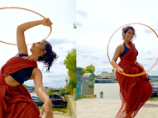 Indian Artist Takes Hula Hoop Dance To Paris Olympics 2024 And We Are Proud - News18