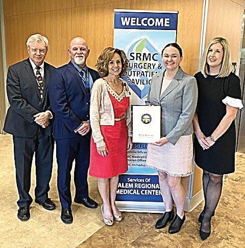 SRMC receives proclamation from Ohio Lt. Governor’s Liaison