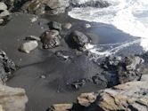 Black sand