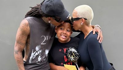 Amber Rose and Wiz Khalifa Reunite for Son Sebastian's Elementary School Graduation: 'Our Baby Is Growing Up'