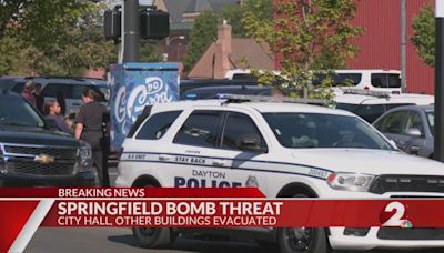 Officials speak after Springfield City Hall bomb threat Thursday