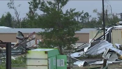 Buildings demolished by Rogers storms