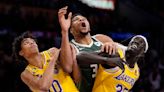 Bucks win 9th straight, hold off LeBron-less Lakers 115-106