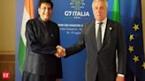 Piyush Goyal holds meetings to increase bilateral trade with UK, Germany and Italy