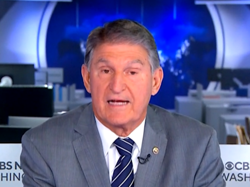 Sen. Joe Manchin says he won't run for president but calls for Democratic "mini primary" now that Biden's out