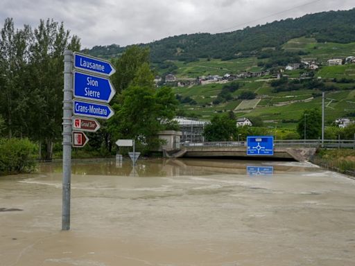 Sieben Tote nach Unwettern in Frankreich und Schweiz - Überschwemmungen auch in Italien