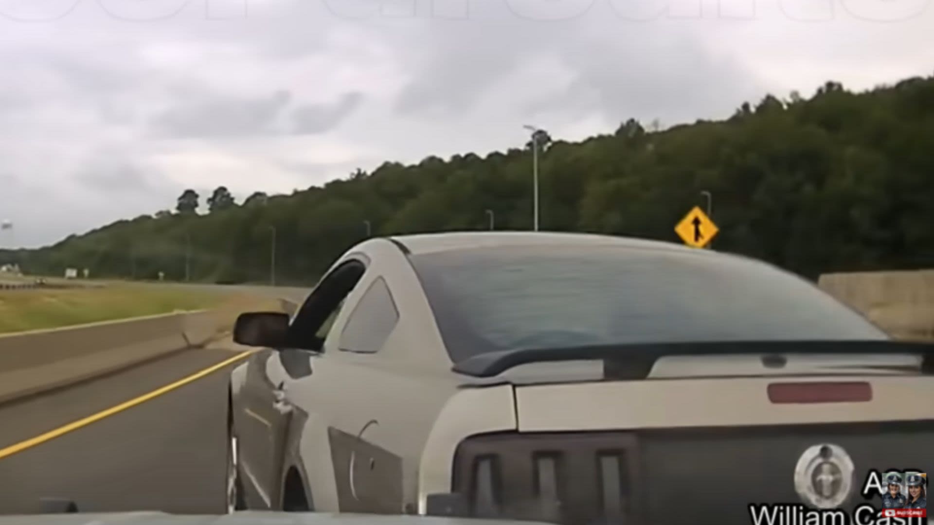 Mustang Gets The PIT At 103 MPH