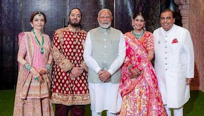 Watch: PM Modi joins Ambani family celebrations