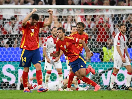 Spain v Georgia LIVE: Euro 2024 score and updates as Rodri strikes back after shock own goal