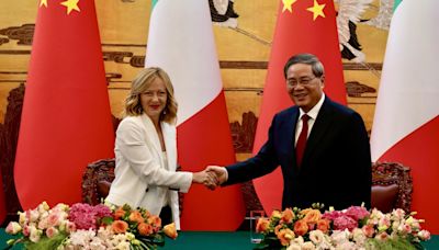 Italy PM Meloni vows to 'relaunch' ties with China