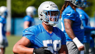 Lions' Giovanni Manu Refuses 'To Get Outworked'