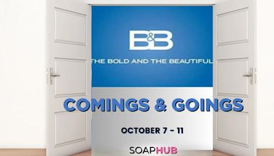 Bold and the Beautiful Comings and Goings: Cute Tyke, Model Return