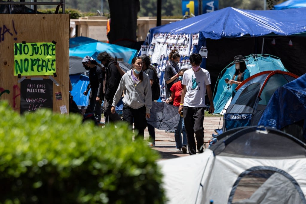 Anti-Israel UCLA protesters request shields, helmets, vegan and gluten-free donations after violent campus clash