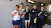 Hundreds of schoolchildren paint underpasses on election day