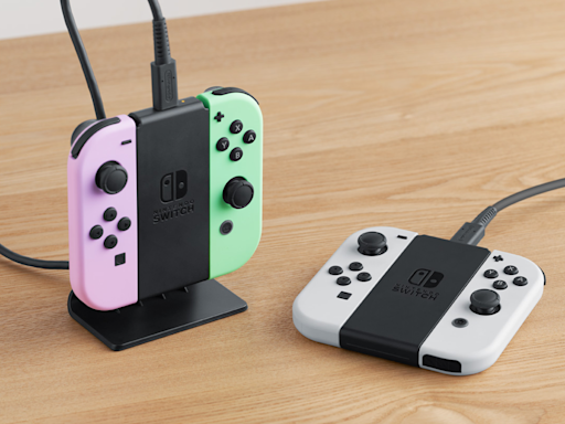 晚了7年？任天堂現在才宣布要出JoyCon控制器充電底座