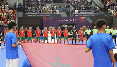 Marruecos vence ante Angola en el partido inaugural de la Copa de África de Fútbol Sala