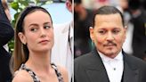 Brie Larson Reacts to Unexpected Johnny Depp Question at Cannes: 'Why Me'?