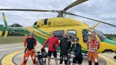 Wiltshire couple cycle to raise over £4,500 for air ambulance