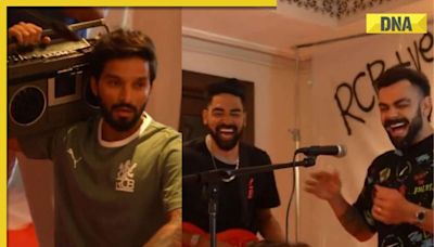 ‘Ataichi leke baitha hua hai’: Virat Kohli, Mohammed Siraj troll RCB teammate during ad shoot, video goes viral