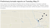 National Weather Service rates tornadoes from Johnston, Greenfield