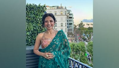 Sustainable Glamour: Priyanka Raajiv Dresses Auroshikha Dey for Cannes Red Carpet