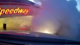 Truck crashes into New Mexico gas station causing fiery explosion: Watch dramatic video