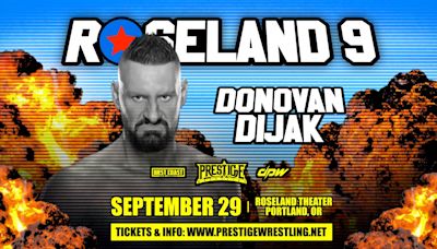 Se anuncia la primera aparición de Donovan Dijak en la escena independiente tras su salida de WWE