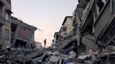 Earthquake levels city of Antakya in southern Turkey