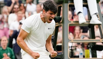 Wimbledon 2024: Carlos Alcaraz defeats Ugo Humbert, advances to quarter-finals