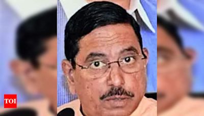 Pralhad Joshi challenges CM Siddaramaiah to prove innocence in Muda scam before hosting Ahinda convention | Hubballi News - Times of India