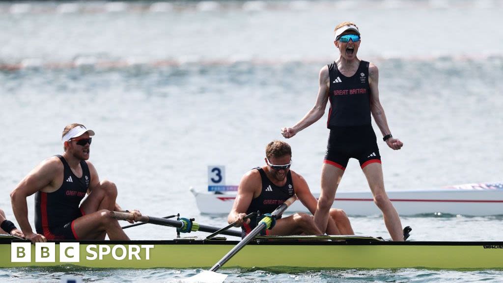 Olympic rowing: Great Britain win men's eight gold and women's eight bronze at Paris 2024 Olympics