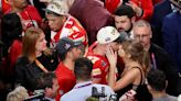 Taylor Swift, Travis Kelce spotted on dinner date with band in Singapore