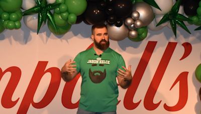 Jason Kelce lost his Super Bowl ring in a pool of chili at 'New Heights' show