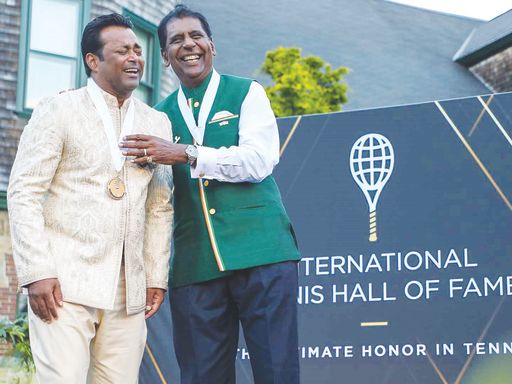 Leander Paes, Vijay Amritraj inducted into Tennis Hall of Fame - The Shillong Times