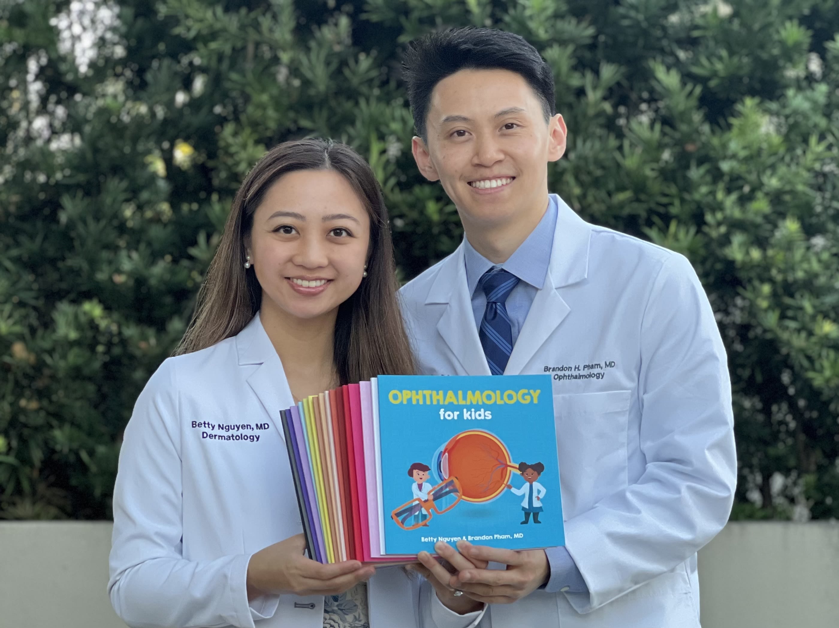 Two UM resident physicians are drafting picture books — and wedding vows