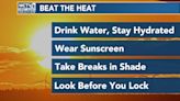 A First Alert for steamy weekend weather