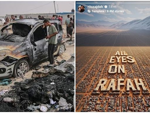 'All Eyes on Rafah': Rohit's Wife Ritika's Insta Story in Support of Palestine Goes VIRAL!