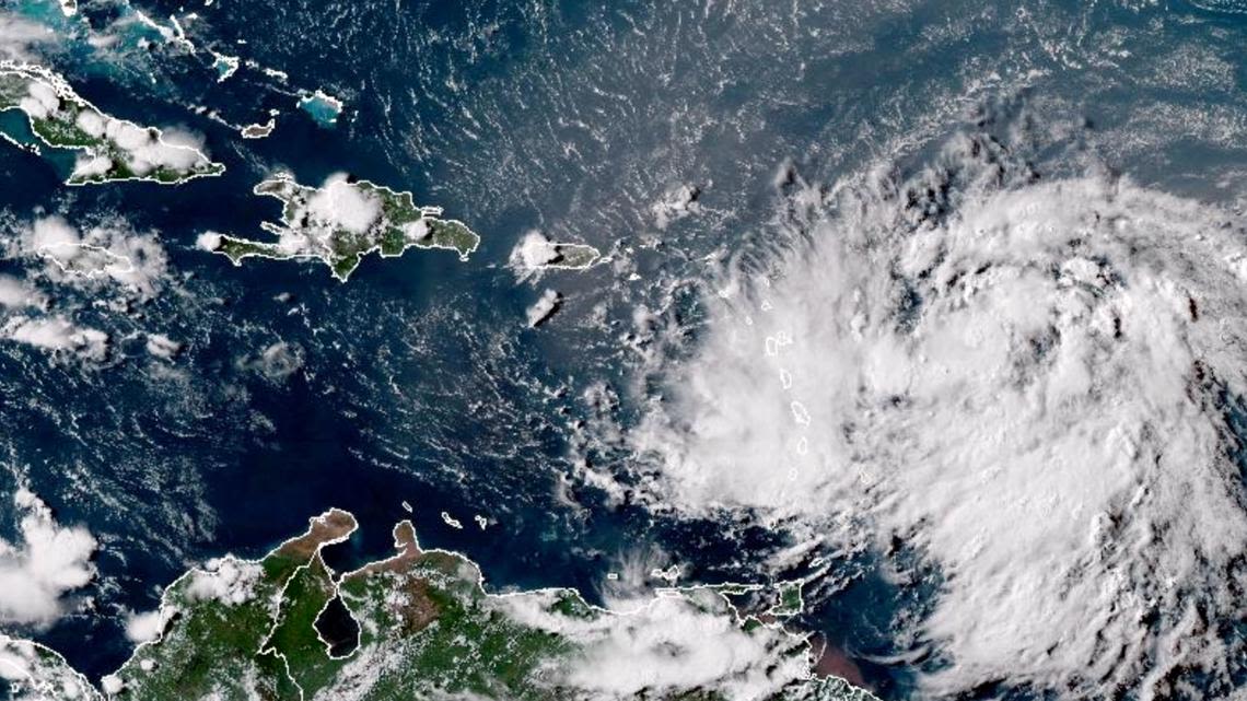 Tropical Storm Ernesto drenches northeast Caribbean and takes aim at Puerto Rico