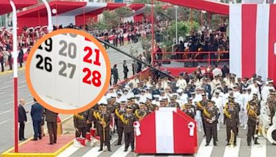 Estos son los cuatro días feriados que tendrá el Perú en julio de 2024